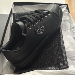 Philipp Plein Black Sneakers